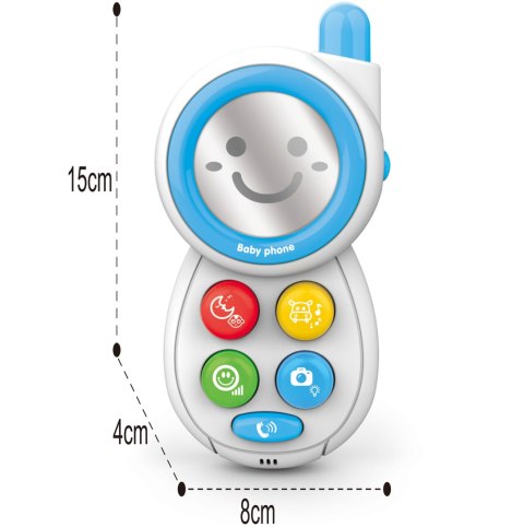 WOOPIE BABY Telefonik Interaktywny Komórka z Dźwiękami WOOPIE BABY Telefonik Interaktywny Komórka z Dźwiękami