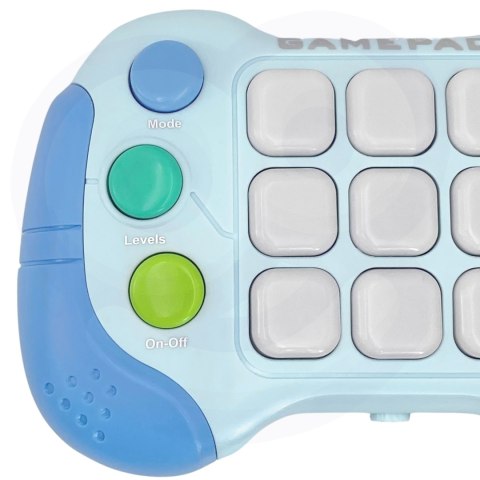 WOOPIE Elektroniczna Gra Zręcznościowa Pop-It Fidget Toy Gamepad Niebieski WOOPIE Elektroniczna Gra Zręcznościowa Pop-It Fidget Toy Gamepad Niebieski