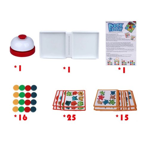 Gra Logiczna WOOPIE Układanka Wzorów PUCK PUZZLE 3+ Gra Logiczna WOOPIE Układanka Wzorów PUCK PUZZLE 3+