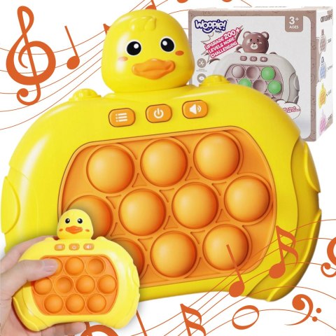 WOOPIE Gra POP IT Interaktywna Antystresowa Zręcznościowa Kaczka WOOPIE Gra POP IT Interaktywna Antystresowa Zręcznościowa Kaczka