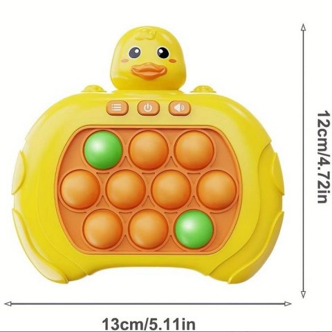 WOOPIE Gra POP IT Interaktywna Antystresowa Zręcznościowa Kaczka WOOPIE Gra POP IT Interaktywna Antystresowa Zręcznościowa Kaczka