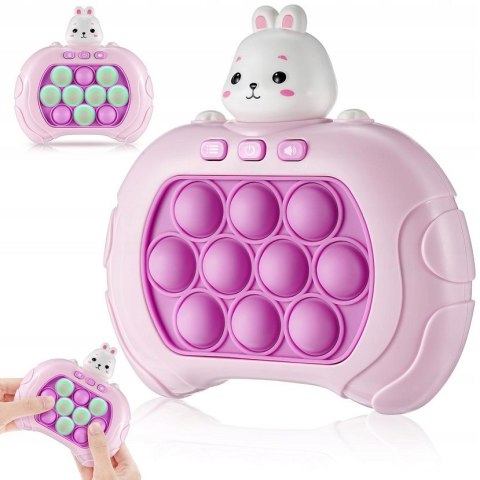 WOOPIE Gra POP IT Interaktywna Antystresowa Zręcznościowa Królik WOOPIE Gra POP IT Interaktywna Antystresowa Zręcznościowa Królik