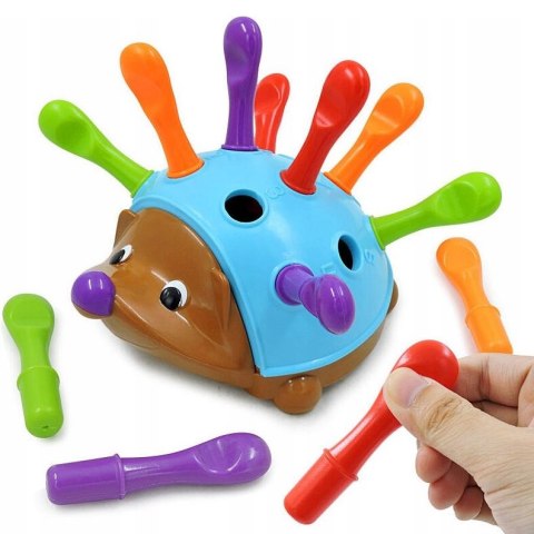 WOOPIE Gra Zręcznościowa Jeżyk Sorter Montessori Nauka Liczb i Kolorów 4w1 WOOPIE Gra Zręcznościowa Jeżyk Sorter Montessori Nauka Liczb i Kolorów 4w1