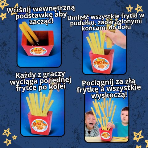 WOOPIE Gra Zręcznościowa Wyskakujące Frytki WOOPIE Gra Zręcznościowa Wyskakujące Frytki
