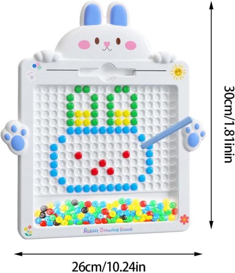WOOPIE Tablica Magnetyczna dla Dzieci Montessori MagPad Królik WOOPIE Tablica Magnetyczna dla Dzieci Montessori MagPad Królik