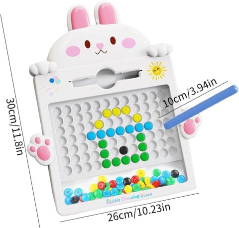 WOOPIE Tablica Magnetyczna dla Dzieci Montessori MagPad Królik WOOPIE Tablica Magnetyczna dla Dzieci Montessori MagPad Królik