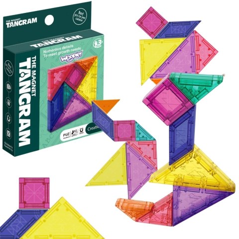 WOOPIE Tangram Klocki Magnetyczne Puzzle 3D WOOPIE Tangram Klocki Magnetyczne Puzzle 3D