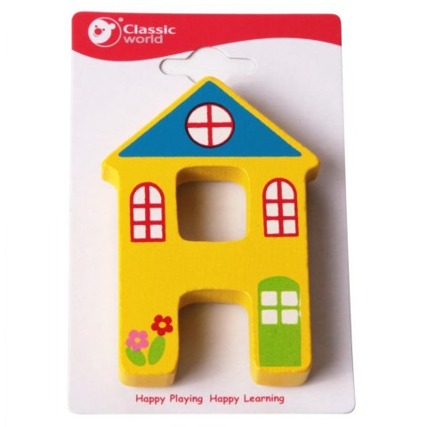 CLASSIC WORLD Drewniana Literka H CLASSIC WORLD Drewniana Literka H