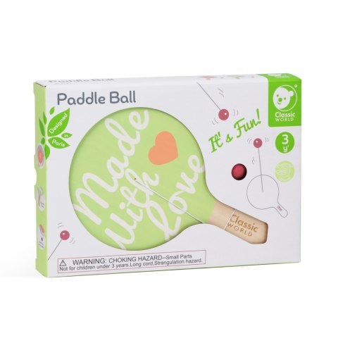 CLASSIC WORLD Gra Zręcznościowa Paddle Ball 3+ CLASSIC WORLD Gra Zręcznościowa Paddle Ball 3+