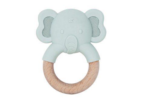 TOOKY TOY Gryzak Słonik Drewniany Obręcz TOOKY TOY Gryzak Słonik Drewniany Obręcz