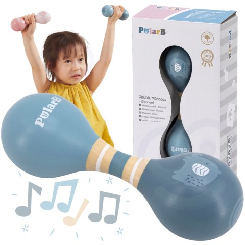 VIGA PolarB Marakas Instrument Muzyczny dla Dzieci Grzechotka VIGA PolarB Marakas Instrument Muzyczny dla Dzieci Grzechotka