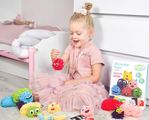 WOOPIE ART&FUN Zestaw Kreatywny Zrób Potworka Monster Pom WOOPIE ART&FUN Zestaw Kreatywny Zrób Potworka Monster Pom