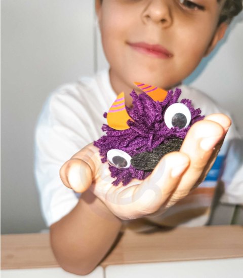 WOOPIE ART&FUN Zestaw Kreatywny Zrób Potworka Monster Pom WOOPIE ART&FUN Zestaw Kreatywny Zrób Potworka Monster Pom