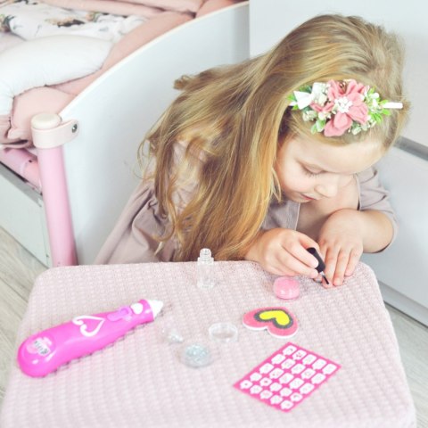 WOOPIE ART&FUN Zestaw do Malowania Paznokci z Brokatem dla Dzieci WOOPIE ART&FUN Zestaw do Malowania Paznokci z Brokatem dla Dzieci