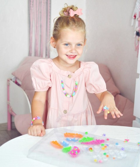 WOOPIE ART&FUN Zestaw do Robienia Biżuterii Bransoletek Wisiorków Pierścionków Kolczyków z Motylkami WOOPIE ART&FUN Zestaw do Robienia Biżuterii Bransoletek Wisiorków Pierścionków Kolczyków z Motylkami