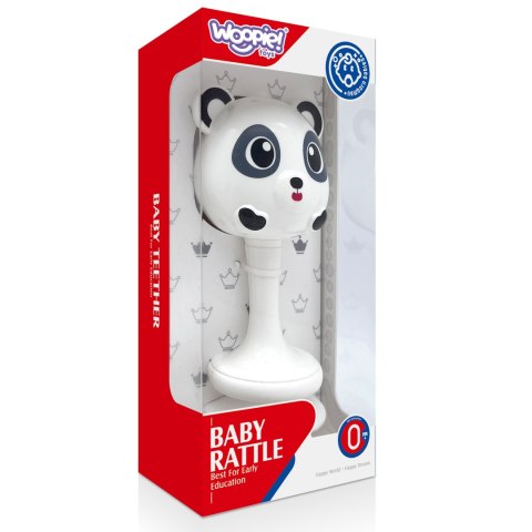 WOOPIE BABY Grzechotka Biało-Czarna Panda 0m+ WOOPIE BABY Grzechotka Biało-Czarna Panda 0m+