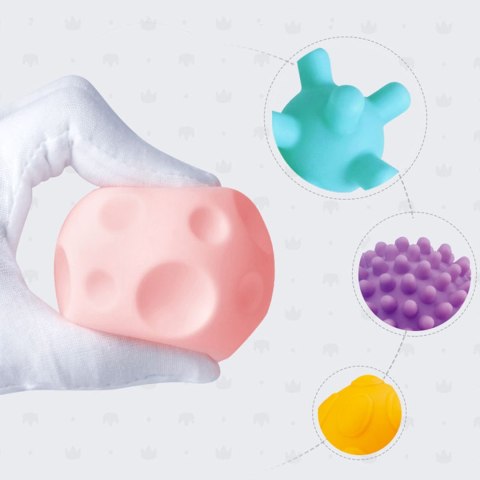 WOOPIE BABY Klocki Sensoryczne do Ściskania 6 el. WOOPIE BABY Klocki Sensoryczne do Ściskania 6 el.