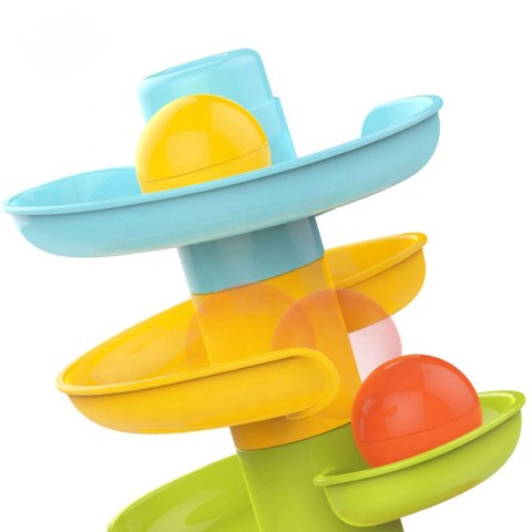 WOOPIE BABY Kulodrom Tor Kulkowy Zestaw Spirala + 3 Kulki WOOPIE BABY Kulodrom Tor Kulkowy Zestaw Spirala + 3 Kulki
