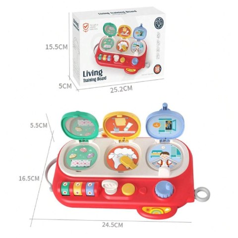 WOOPIE BABY Odkryj i Sprawdź Zabawka Manipulacyjna Edukacyjna WOOPIE BABY Odkryj i Sprawdź Zabawka Manipulacyjna Edukacyjna