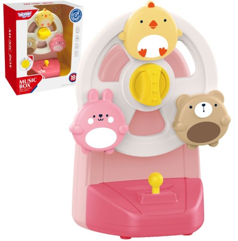 WOOPIE BABY Pozytywka Karuzela Zwierzęta Zabawka Muzyczna Edukacyjna WOOPIE BABY Pozytywka Karuzela Zwierzęta Zabawka Muzyczna Edukacyjna