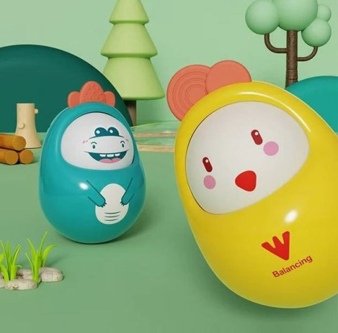 WOOPIE BABY Wańka Wstańka Kurczak z Melodyjkami WOOPIE BABY Wańka Wstańka Kurczak z Melodyjkami