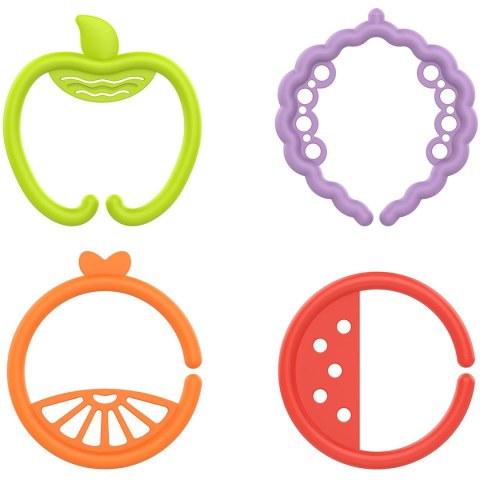 WOOPIE BABY Zabawka Sensoryczna Gryzaki dla Niemowląt Zawieszki Owoce Łańcuszek 4 el. WOOPIE BABY Zabawka Sensoryczna Gryzaki dla Niemowląt Zawieszki Owoce Łańcuszek 4 el.