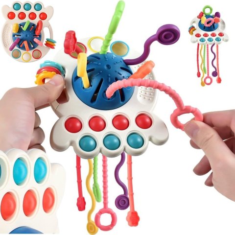 WOOPIE BABY Zabawka Sensoryczna Montessori Gryzak Wielofunkcyjny 0+ WOOPIE BABY Zabawka Sensoryczna Montessori Gryzak Wielofunkcyjny 0+