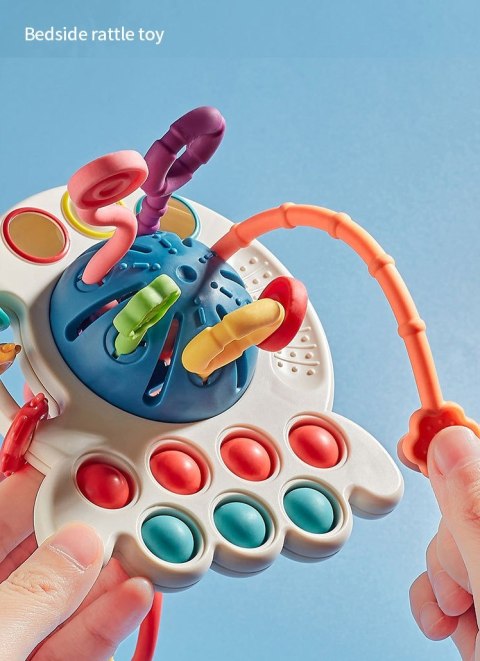 WOOPIE BABY Zabawka Sensoryczna Montessori Gryzak Wielofunkcyjny 0+ WOOPIE BABY Zabawka Sensoryczna Montessori Gryzak Wielofunkcyjny 0+