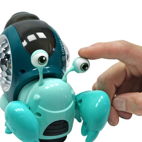 WOOPIE Pełzający Krab Projektor Pomarańczowy Zabawka Sensoryczna WOOPIE Pełzający Krab Projektor Pomarańczowy Zabawka Sensoryczna
