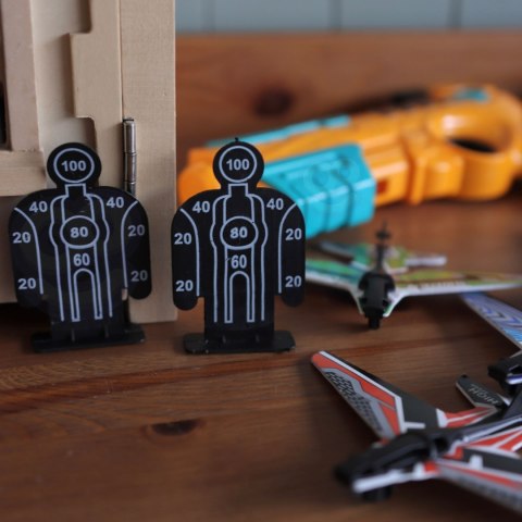 WOOPIE Pistolet Wyrzutnia Samolotów Automatyczna + 4 Samoloty WOOPIE Pistolet Wyrzutnia Samolotów Automatyczna + 4 Samoloty