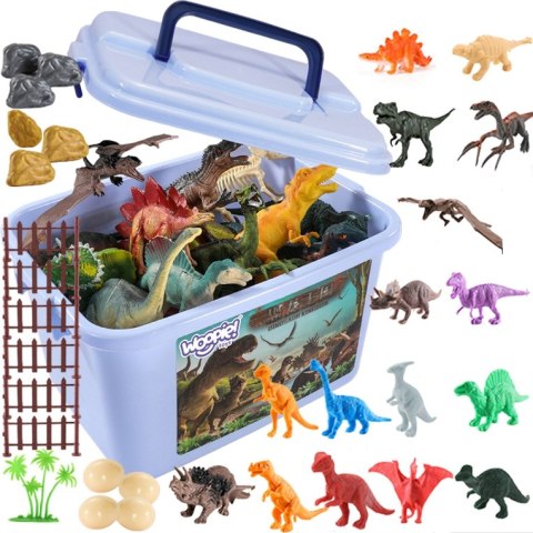 WOOPIE Zestaw Figurki Dinozaury 40 szt. WOOPIE Zestaw Figurki Dinozaury 40 szt.