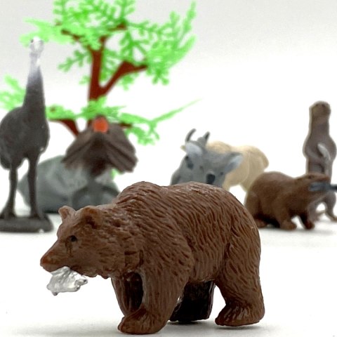 WOOPIE Zestaw Figurki Dzikie Zwierzęta 15 szt. WOOPIE Zestaw Figurki Dzikie Zwierzęta 15 szt.