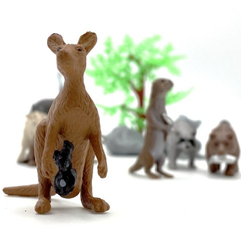 WOOPIE Zestaw Figurki Dzikie Zwierzęta 15 szt. WOOPIE Zestaw Figurki Dzikie Zwierzęta 15 szt.