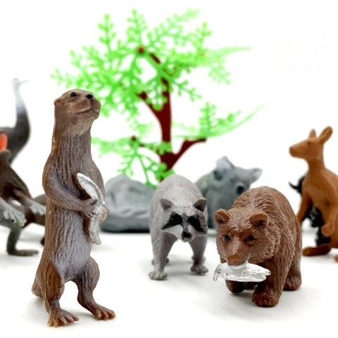 WOOPIE Zestaw Figurki Dzikie Zwierzęta 15 szt. WOOPIE Zestaw Figurki Dzikie Zwierzęta 15 szt.