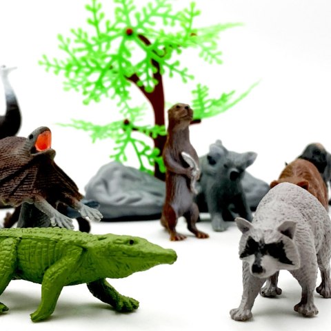 WOOPIE Zestaw Figurki Dzikie Zwierzęta 15 szt. WOOPIE Zestaw Figurki Dzikie Zwierzęta 15 szt.