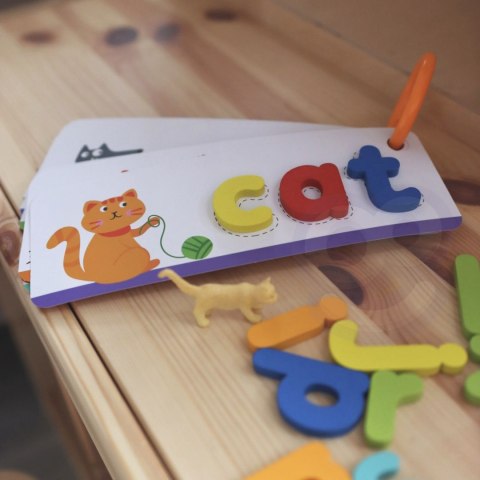 TOOKY TOY Puzzle Alfabet Montessori Nauka Literek Słów Zwierzątka 57 el. TOOKY TOY Puzzle Alfabet Montessori Nauka Literek Słów Zwierzątka 57 el.