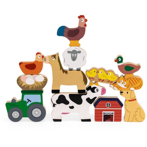 VIGA Układanka w Stosy Farma Zwierzęta VIGA Układanka w Stosy Farma Zwierzęta