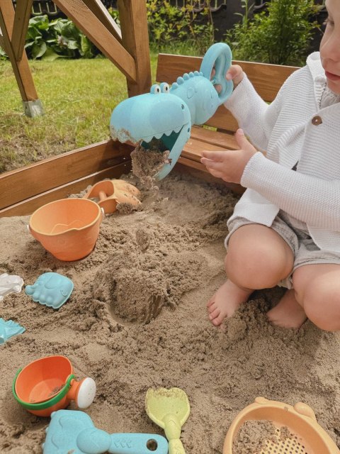WOOPIE GREEN Krokodyl Łopatka Zbierak do Piasku i Wody Niebieska BIODEGRADOWALNY ORGANICZNY MATERIAŁ WOOPIE GREEN Krokodyl Łopatka Zbierak do Piasku i Wody Niebieska BIODEGRADOWALNY ORGANICZNY MATERIAŁ