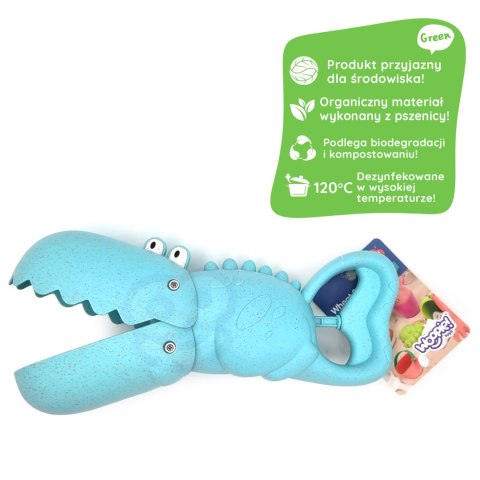 WOOPIE GREEN Krokodyl Łopatka Zbierak do Piasku i Wody Niebieska BIODEGRADOWALNY ORGANICZNY MATERIAŁ WOOPIE GREEN Krokodyl Łopatka Zbierak do Piasku i Wody Niebieska BIODEGRADOWALNY ORGANICZNY MATERIAŁ