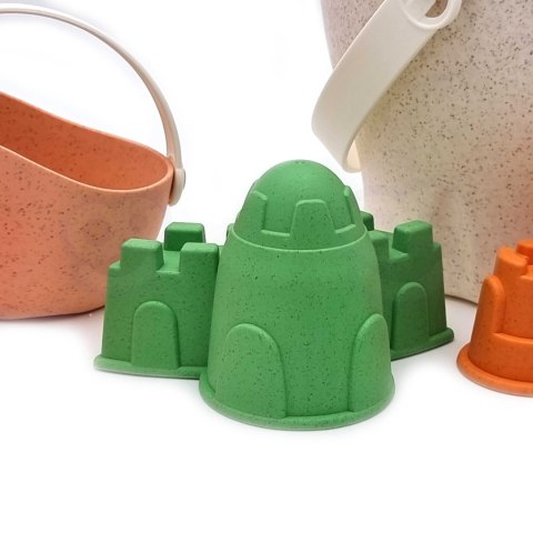 WOOPIE GREEN Zestaw do Piasku w Wiaderku Zamki 8 el. BIODEGRADOWALNY ORGANICZNY MATERIAŁ WOOPIE GREEN Zestaw do Piasku w Wiaderku Zamki 8 el. BIODEGRADOWALNY ORGANICZNY MATERIAŁ