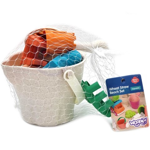 WOOPIE GREEN Zestaw do Piasku w Wiaderku Zamki 8 el. BIODEGRADOWALNY ORGANICZNY MATERIAŁ WOOPIE GREEN Zestaw do Piasku w Wiaderku Zamki 8 el. BIODEGRADOWALNY ORGANICZNY MATERIAŁ