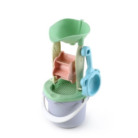 WOOPIE GREEN Zestaw do Piasku w Wiaderku z Kołowrotkiem 9 el. BIODEGRADOWALNY ORGANICZNY MATERIAŁ WOOPIE GREEN Zestaw do Piasku w Wiaderku z Kołowrotkiem 9 el. BIODEGRADOWALNY ORGANICZNY MATERIAŁ