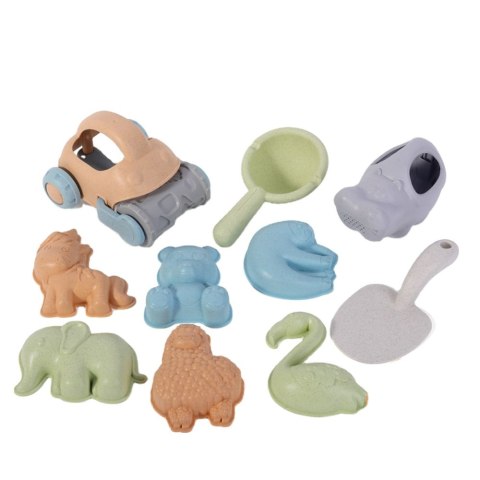 WOOPIE GREEN Zestaw do Piasku z Samochodzikiem 10 el. BIODEGRADOWALNY ORGANICZNY MATERIAŁ WOOPIE GREEN Zestaw do Piasku z Samochodzikiem 10 el. BIODEGRADOWALNY ORGANICZNY MATERIAŁ
