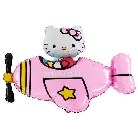 Balon Foliowy - Hello Kitty samolot 100 cm Grabo Grabo Balon Foliowy - Hello Kitty samolot 100 cm Grabo Grabo