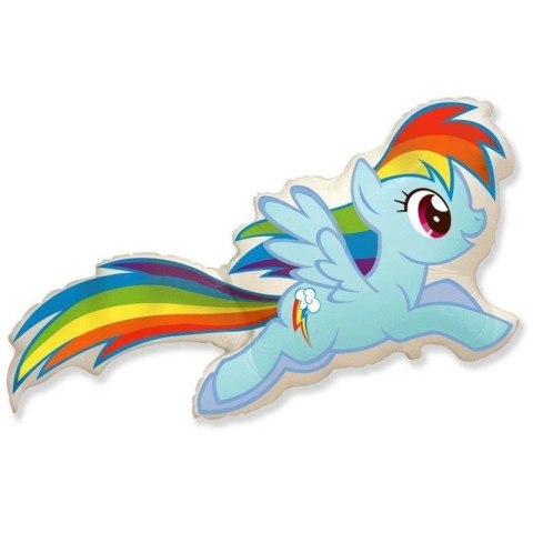 Balon Foliowy - Kucyk Rainbow Dash Flexmetal Balon Foliowy - Kucyk Rainbow Dash Flexmetal