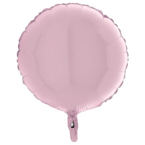 Balon Foliowy - Okrągły Pastelowy Różowy 46 cm Grabo Grabo Balon Foliowy - Okrągły Pastelowy Różowy 46 cm Grabo Grabo