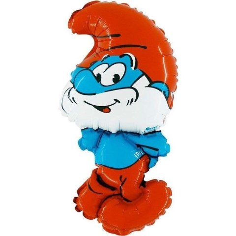 Balon Foliowy - Papa Smerf, 100 cm Grabo Grabo Balon Foliowy - Papa Smerf, 100 cm Grabo Grabo