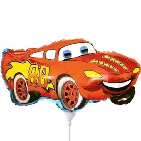 Balon Foliowy Uśmiechnięte Auto Cars, ZYGZAG na patyk 37 cm Flexmetal Balon Foliowy Uśmiechnięte Auto Cars, ZYGZAG na patyk 37 cm Flexmetal