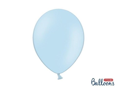 Balony lateksowe Strong, Niebieskie, Pastel Baby Blue, 30cm, 10 szt. Partydeco Balony lateksowe Strong, Niebieskie, Pastel Baby Blue, 30cm, 10 szt. Partydeco