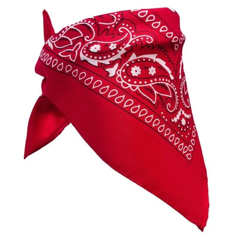 Bandana bandama chusta apaszka Czerwona Bandana bandama chusta apaszka Czerwona